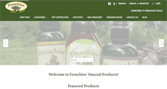 Desktop Screenshot of frenchiesnatural.com